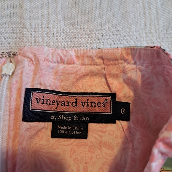 Vineyard Vines girls size 8 patchwork skirt with modesty shorts, - Picture 2 of 5